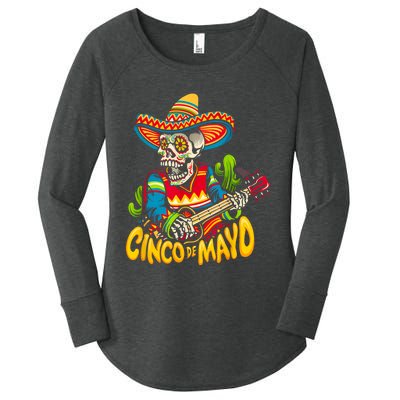 Cinco De Mayo Mexican Lets Fiesta 5 De Mayo Women Men Women's Perfect Tri Tunic Long Sleeve Shirt