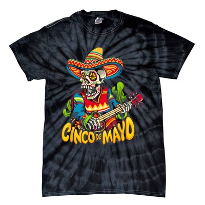 Cinco De Mayo Mexican Lets Fiesta 5 De Mayo Women Men Tie-Dye T-Shirt