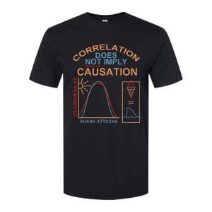 Correlation Does Not Imply Causation Apparel Softstyle CVC T-Shirt