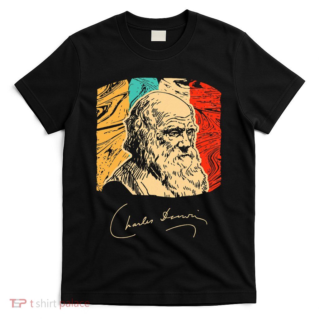 Charles Darwin Naturalist Biologist Scientist T-Shirt