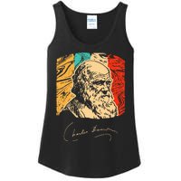 Charles Darwin Naturalist Biologist Scientist Ladies Essential Tank