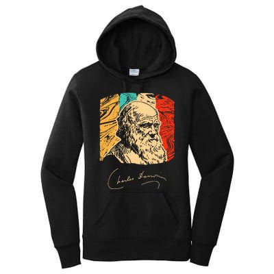 Charles Darwin Naturalist Biologist Scientist Women's Pullover Hoodie