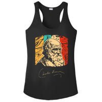 Charles Darwin Naturalist Biologist Scientist Ladies PosiCharge Competitor Racerback Tank