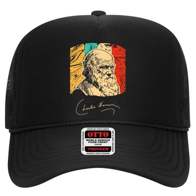 Charles Darwin Naturalist Biologist Scientist Trucker Hat