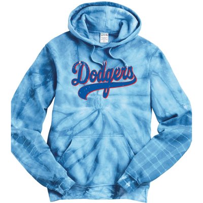 Classic Dodgers Name Personalized Outfits Adorable Tie Dye Hoodie