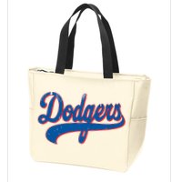 Classic Dodgers Name Personalized Outfits Adorable Zip Tote Bag