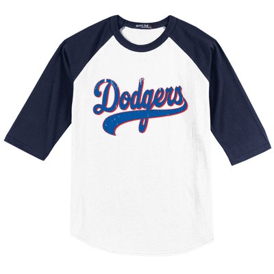 Classic Dodgers Name Personalized Outfits Adorable Baseball Sleeve Shirt