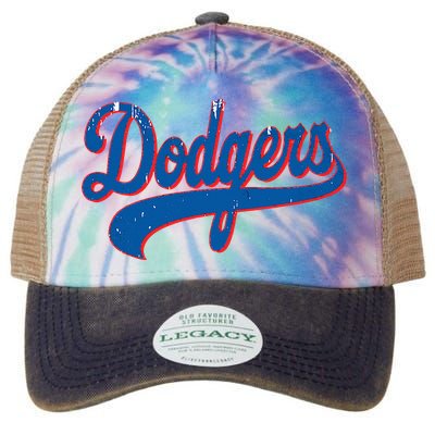 Classic Dodgers Name Personalized Outfits Adorable Legacy Tie Dye Trucker Hat
