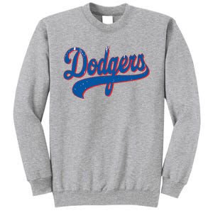 Classic Dodgers Name Personalized Outfits Adorable Tall Sweatshirt