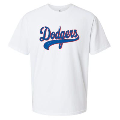 Classic Dodgers Name Personalized Outfits Adorable Sueded Cloud Jersey T-Shirt