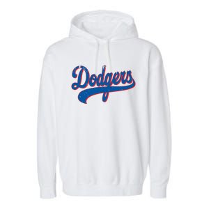 Classic Dodgers Name Personalized Outfits Adorable Garment-Dyed Fleece Hoodie