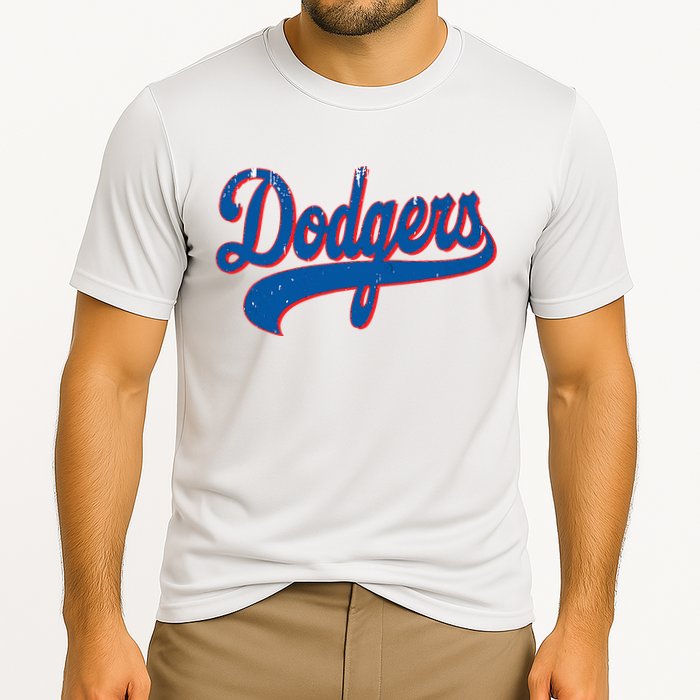 Classic Dodgers Name Personalized Outfits Adorable Cooling Performance Crew T-Shirt