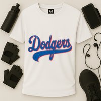 Classic Dodgers Name Personalized Outfits Adorable Cooling Performance Crew T-Shirt
