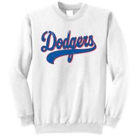 Classic Dodgers Name Personalized Outfits Adorable Sweatshirt