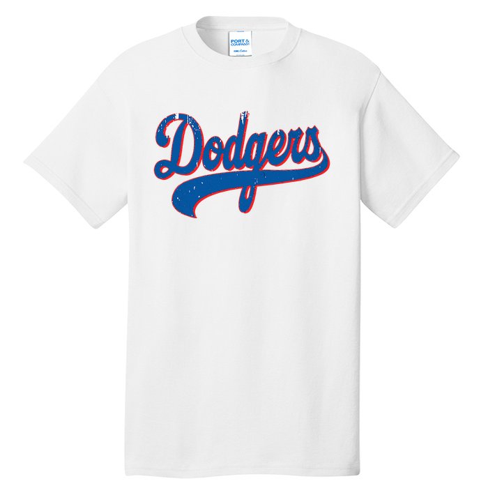 Classic Dodgers Name Personalized Outfits Adorable Tall T-Shirt