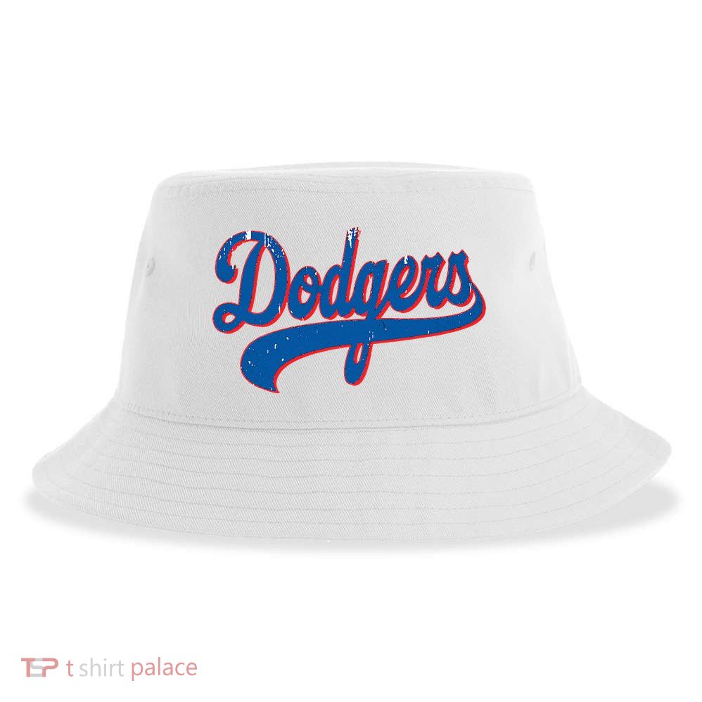 Classic Dodgers Name Personalized Outfits Adorable Sustainable Bucket Hat