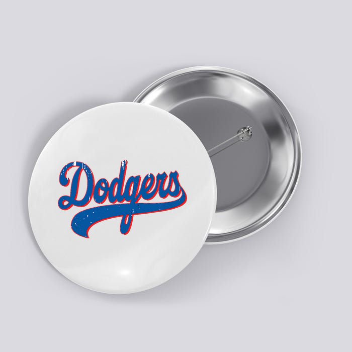 Classic Dodgers Name Personalized Outfits Adorable Button