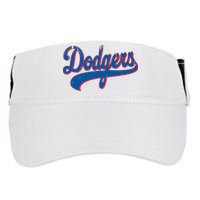 Classic Dodgers Name Personalized Outfits Adorable Adult Drive Performance Visor