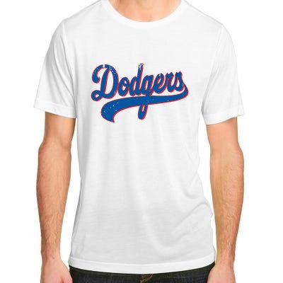 Classic Dodgers Name Personalized Outfits Adorable Adult ChromaSoft Performance T-Shirt