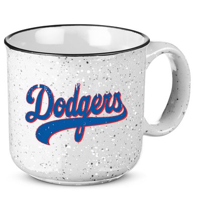 Classic Dodgers Name Personalized Outfits Adorable 15oz Campfire Ceramic Mug