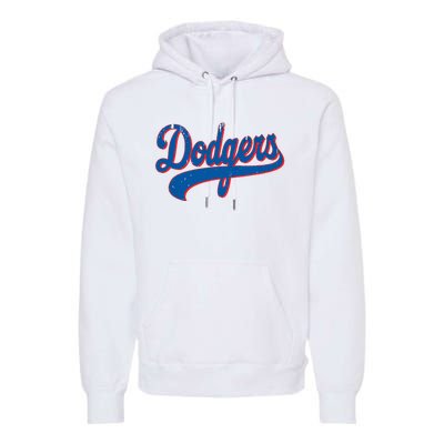 Classic Dodgers Name Personalized Outfits Adorable Premium Hoodie