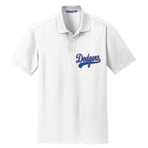 Classic Dodgers Name Personalized Outfits Adorable Dry Zone Grid Polo