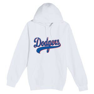 Classic Dodgers Name Personalized Outfits Adorable Premium Pullover Hoodie