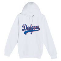 Classic Dodgers Name Personalized Outfits Adorable Premium Pullover Hoodie