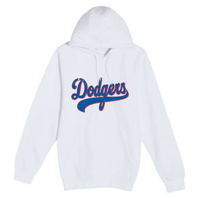 Classic Dodgers Name Personalized Outfits Adorable Premium Pullover Hoodie