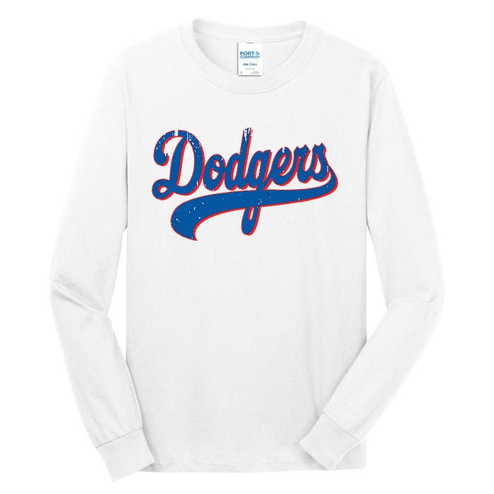 Classic Dodgers Name Personalized Outfits Adorable Tall Long Sleeve T-Shirt