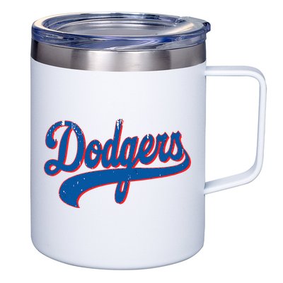 Classic Dodgers Name Personalized Outfits Adorable 12oz Stainless Steel Coffee Mug