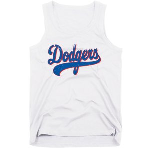 Classic Dodgers Name Personalized Outfits Adorable Tank Top