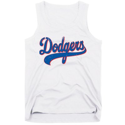 Classic Dodgers Name Personalized Outfits Adorable Tank Top