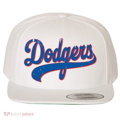 Classic Dodgers Name Personalized Outfits Adorable Wool Snapback Cap