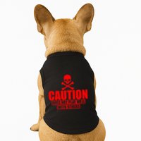 Caution Does Not Play Well With Others Doggie Tank