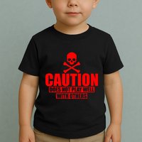Caution Does Not Play Well With Others Toddler T-Shirt