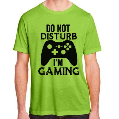 Christmas Do Not Disturb Im Gaming Gift Video Game Gamer Gift Adult ChromaSoft Performance T-Shirt