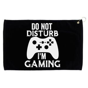 Christmas Do Not Disturb Im Gaming Gift Video Game Gamer Gift Grommeted Golf Towel