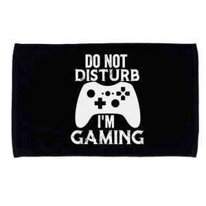 Christmas Do Not Disturb Im Gaming Gift Video Game Gamer Gift Microfiber Hand Towel