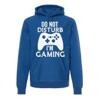 Christmas Do Not Disturb Im Gaming Gift Video Game Gamer Gift Premium Hoodie