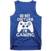 Christmas Do Not Disturb Im Gaming Gift Video Game Gamer Gift Tank Top