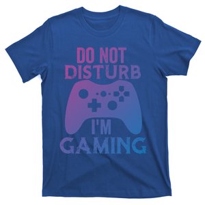 Christmas Do Not Disturb Im Gaming Gift Video Game Gamer Gift T-Shirt