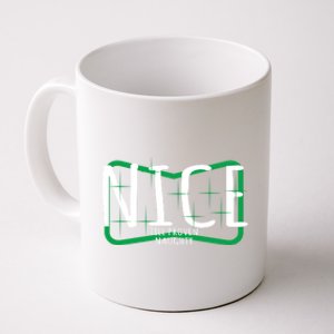 Christmas Design Nice Until Proven Naughty Gift Coffee Mug