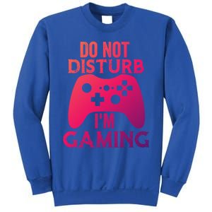 Christmas Do Not Disturb Im Gaming Gift Video Game Gamer Gift Sweatshirt