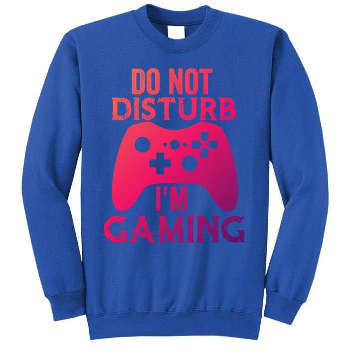 Christmas Do Not Disturb Im Gaming Gift Video Game Gamer Gift Sweatshirt