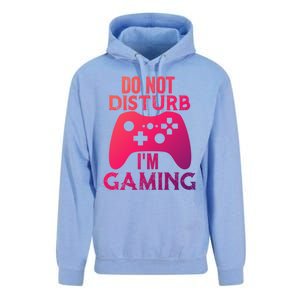 Christmas Do Not Disturb Im Gaming Gift Video Game Gamer Gift Unisex Surf Hoodie