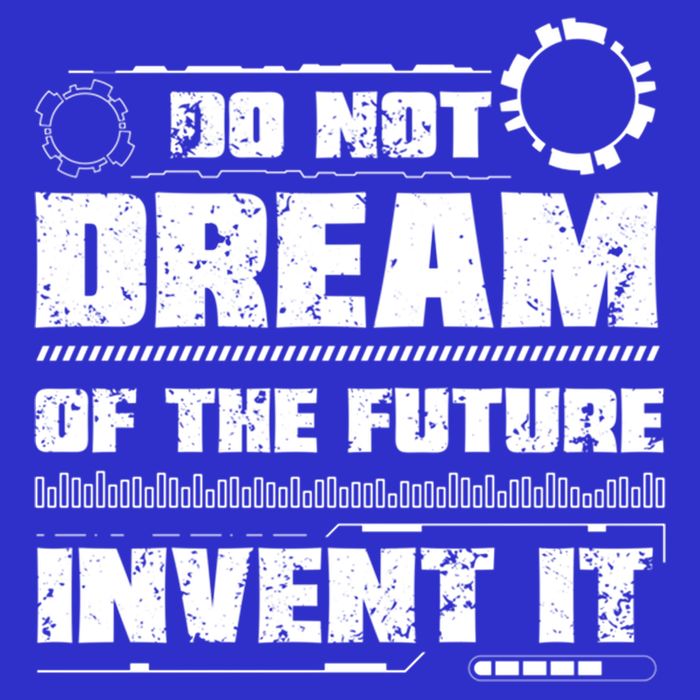 Cool Do Not Dream Of The Future Invent It A Future Inventor Gift Mesh Reversible Basketball Jersey Tank