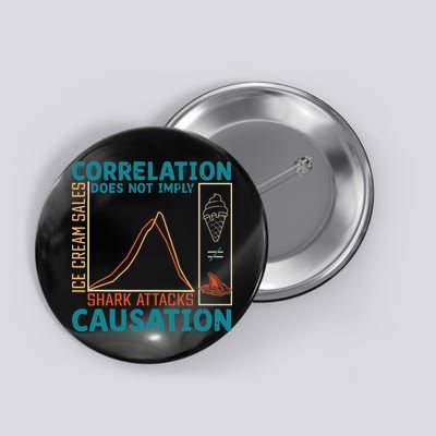 Correlation Does Not Imply Causation Shark Attacks Ice Cream Button
