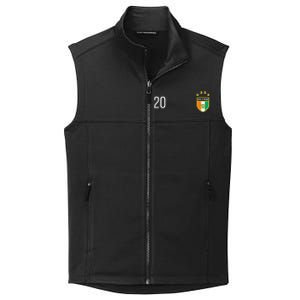 Cote DIvoire Number 20 Sports Jersey Football Twenty Collective Smooth Fleece Vest