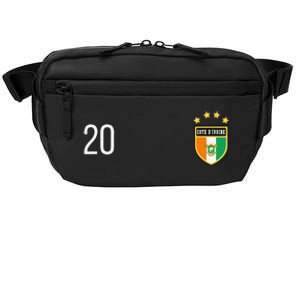 Cote DIvoire Number 20 Sports Jersey Football Twenty Crossbody Pack